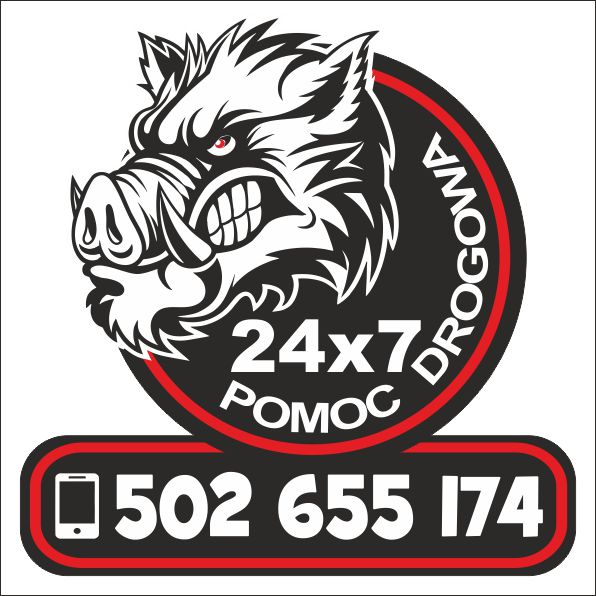 Zdjęcie na okładce dla POMOC DROGOWA DZIK AUTOSTRADA A1 TORUŃ HOLOWANIE Z OC